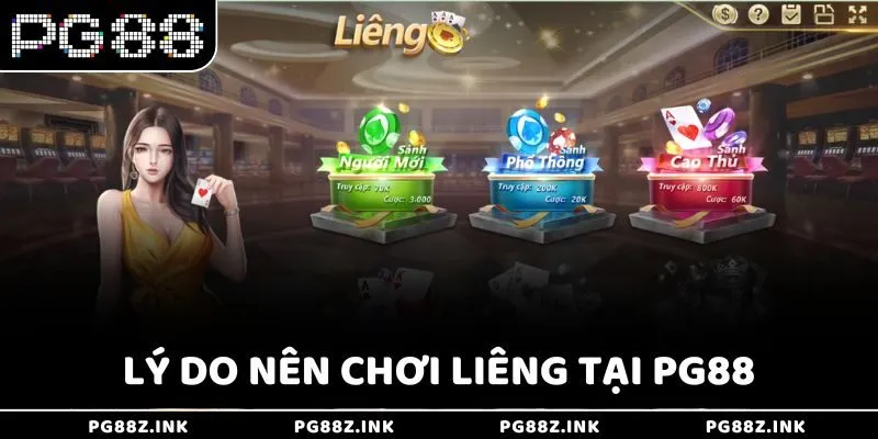 Lý do nên chơi Liêng tại PG88
